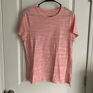 Coral Talbots short sleeve tee shirt